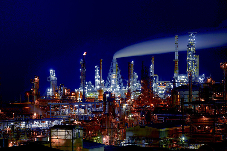 室蘭市の工場夜景