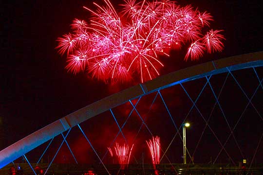 あつぎ鮎まつり大花火大会
