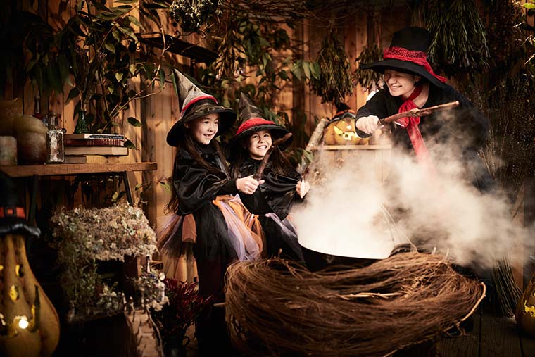 星野リゾート　リゾナーレ熱海「森の空中基地 くすくす～ハロウィン体験～」