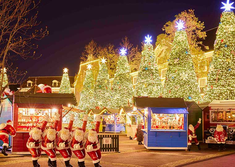 ハウステンボス　光の王国　光の街のクリスマス