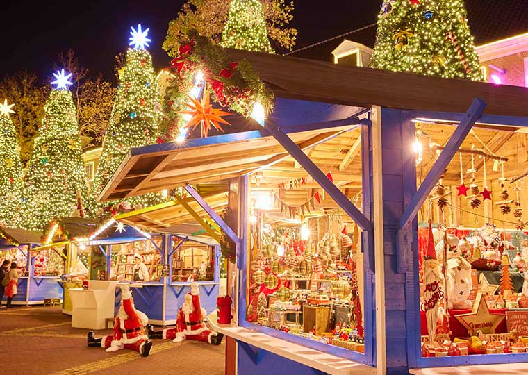 ハウステンボス　光の王国　光の街のクリスマス