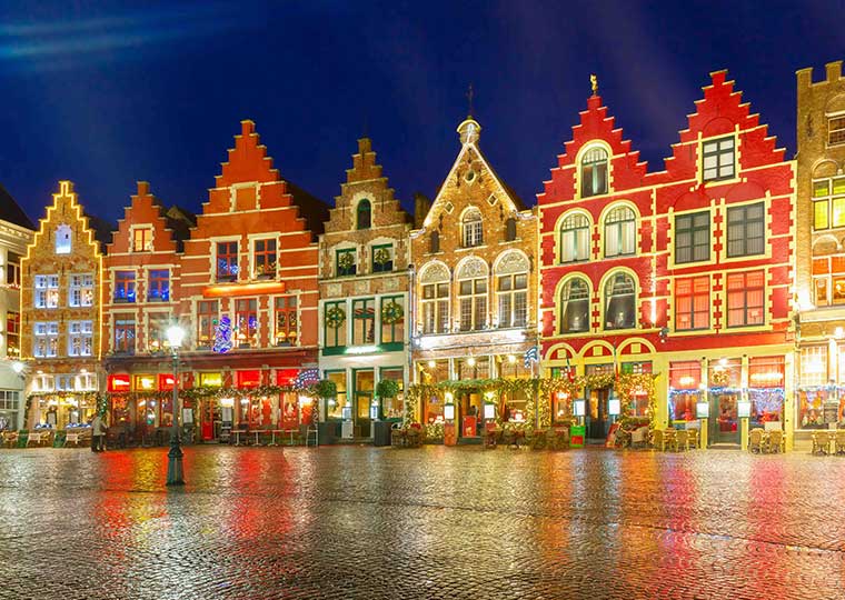 ハウステンボス　光の王国　光の街のクリスマス