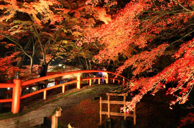 伊香保温泉（河鹿橋）