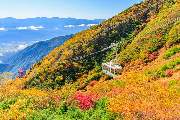 千畳敷カール~中央アルプス駒ケ岳ロープウェイ
