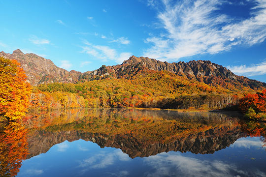戸隠高原「鏡池」