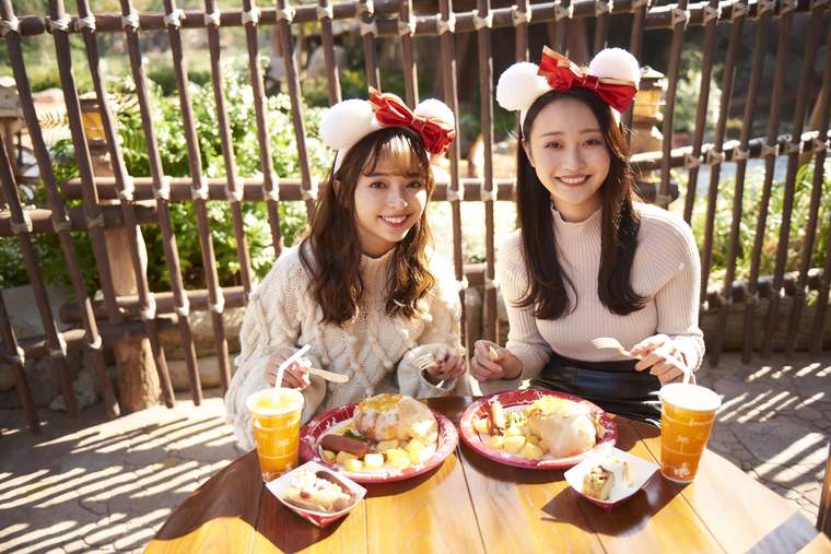 東京ディズニーランド　ディズニークリスマス　ランチ
