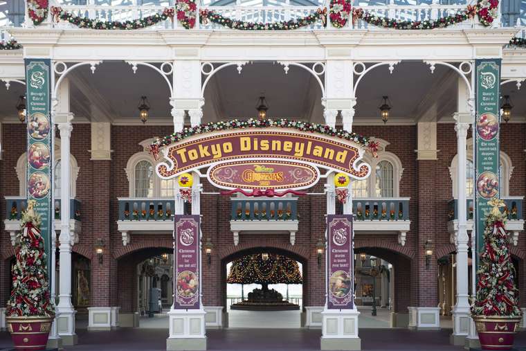 東京ディズニーランド　ディズニークリスマス ミッキー