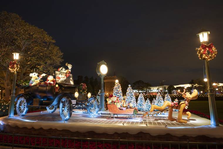 東京ディズニーランド　ディズニークリスマス ミッキー