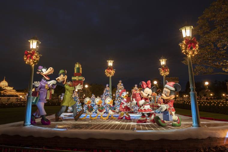 東京ディズニーランド　ディズニークリスマス ミッキー