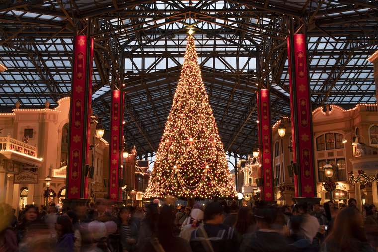 東京ディズニーランド　ディズニークリスマス ミッキー