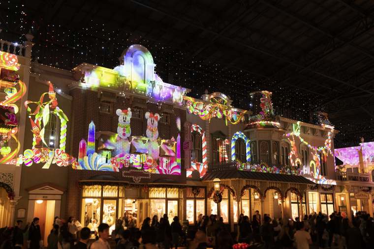 東京ディズニーランド　ディズニークリスマス ミッキー