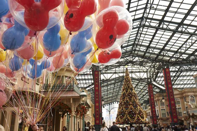 東京ディズニーランド　ディズニークリスマス ミッキー