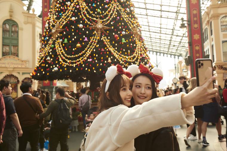東京ディズニーランド　ディズニークリスマス ミッキー