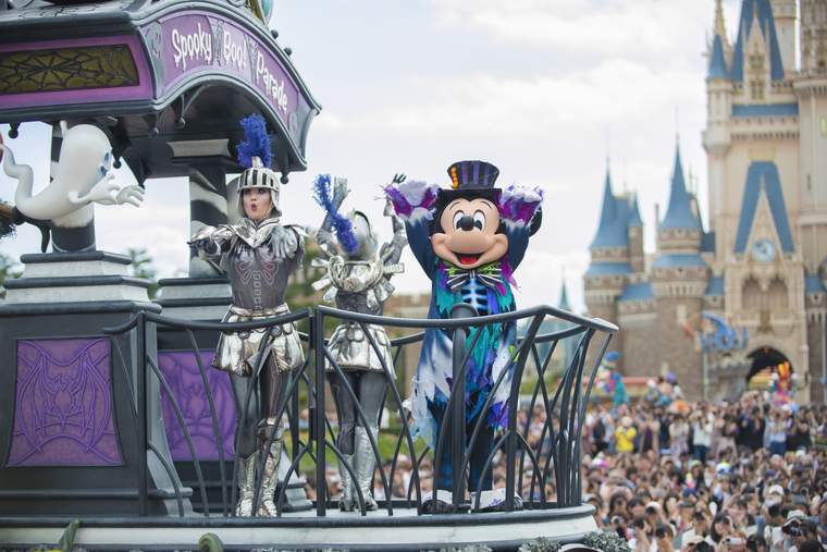 東京ディズニーランド 　ハロウィーンショー「スプーキー“Boo!”パレード」