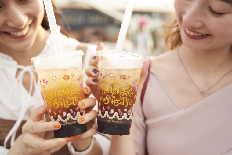 ディズニーハロウィン　東京ディズニーシー　タピオカ