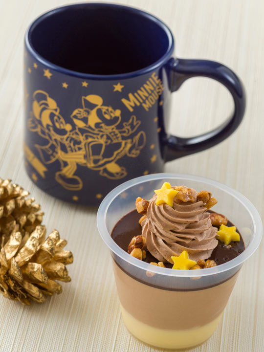 チョコ＆ミルクムース、スーベニアカップ付き