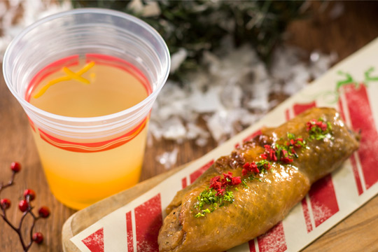 ホットカクテル　ブラックペッパーチキンロール