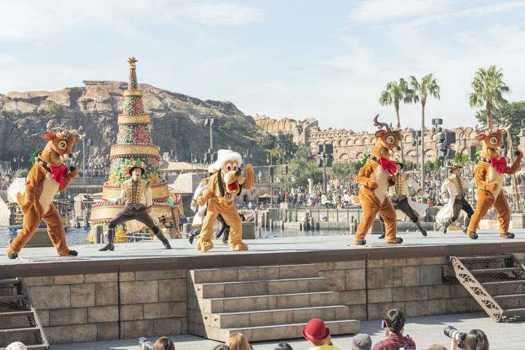 東京ディズニーシー　ショー　「イッツ・クリスマスタイム！」