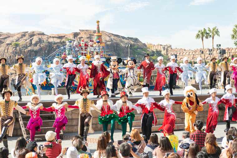 東京ディズニーシー　ショー　「イッツ・クリスマスタイム！」