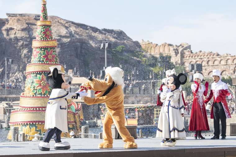 東京ディズニーシー　ショー　「イッツ・クリスマスタイム！」
