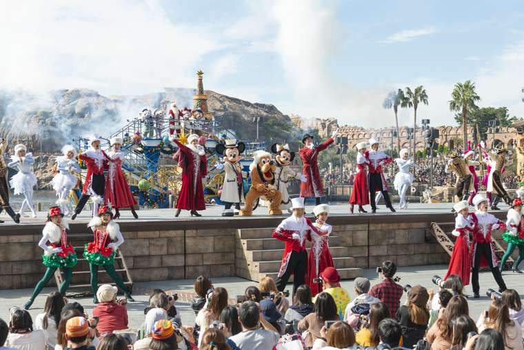 東京ディズニーシー　ショー　「イッツ・クリスマスタイム！」