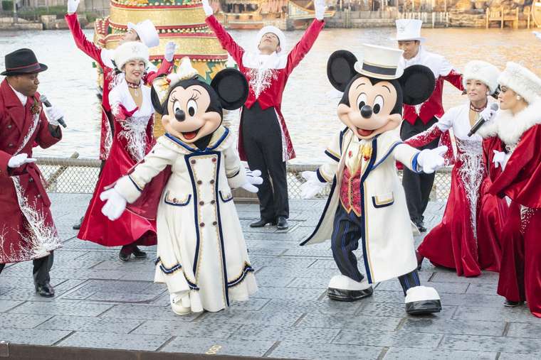 東京ディズニーシー　ショー　「イッツ・クリスマスタイム！」