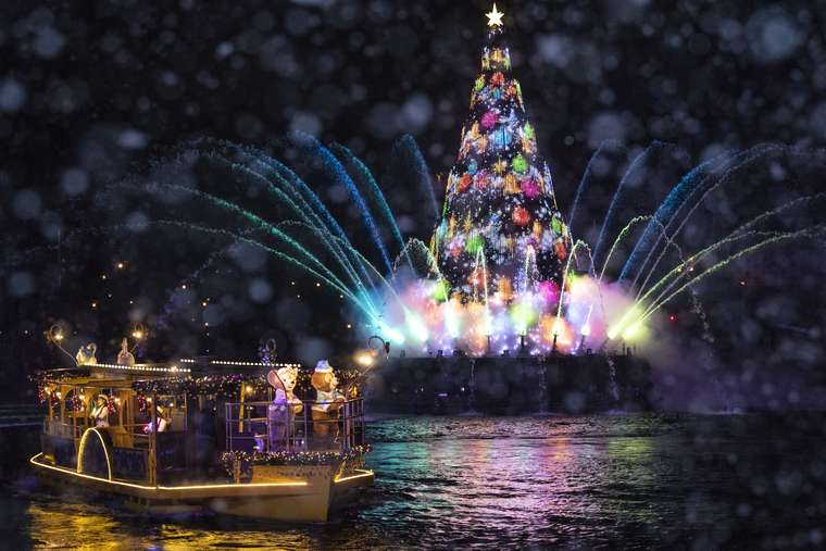 東京ディズニーシー　ショー　「カラー・オブ・クリスマス」