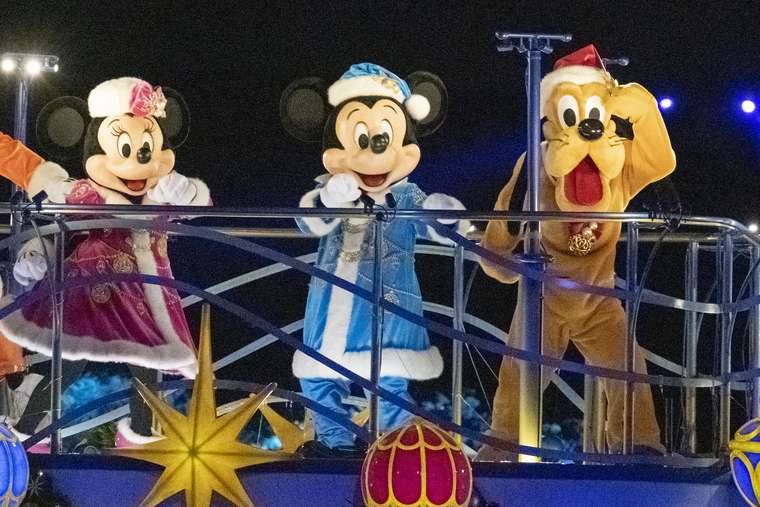 東京ディズニーシー　ショー　「カラー・オブ・クリスマス」