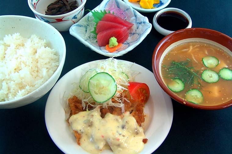 宮崎冷汁チキン南蛮セット