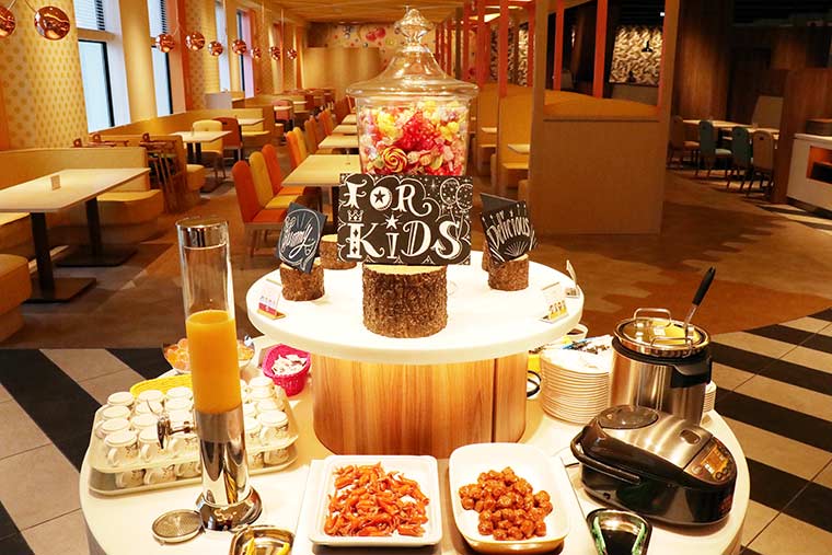 ヴィータ ダイニングでお子さまメニューとかわいいパンケーキ