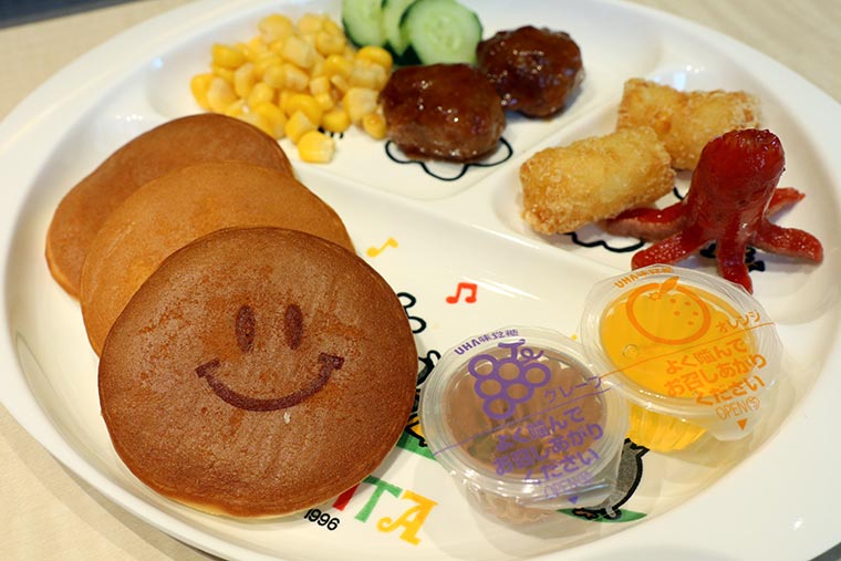 ヴィータ ダイニングでキッズ用パンケーキ