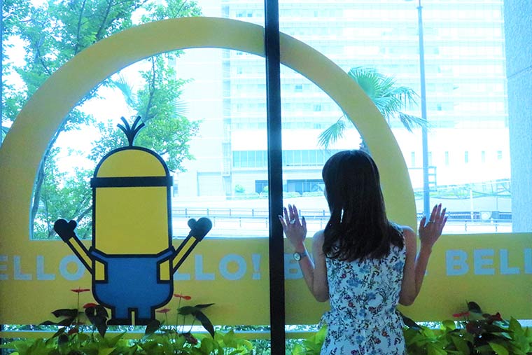 大阪 ホテル ユニバーサル ポート ヴィータとミニオン