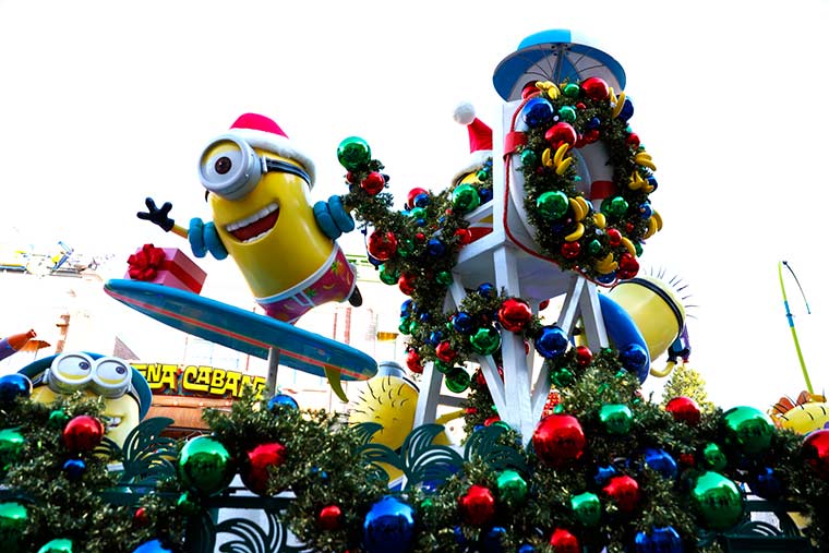 ユニバーサル・スタジオ・ジャパン「ミニオン・パークのイエロー・クリスマス」