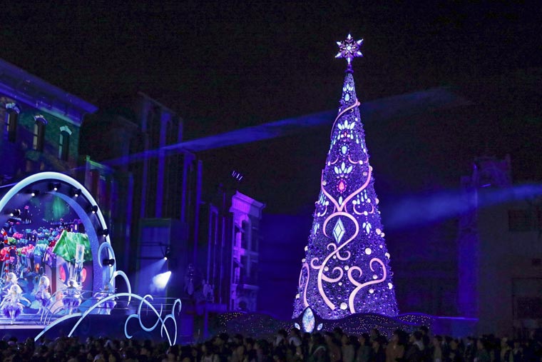 ユニバーサル・スタジオ・ジャパン「ユニバーサル・クリスタル・ツリー」