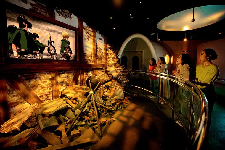 USJ 進撃の巨人 XRライド