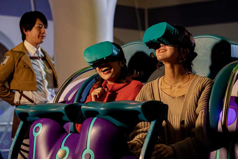 USJ 進撃の巨人 XRライド