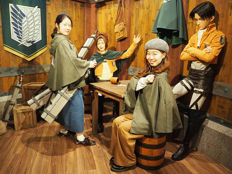 USJ 進撃の巨人 調査兵団の食堂