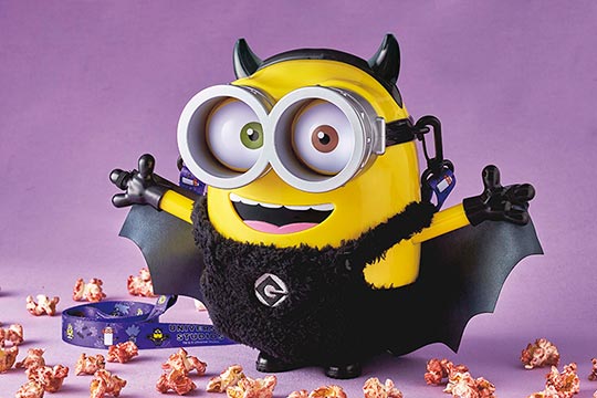 ハロウィーンミニオン・ポップコーンバケツ（3,600円）