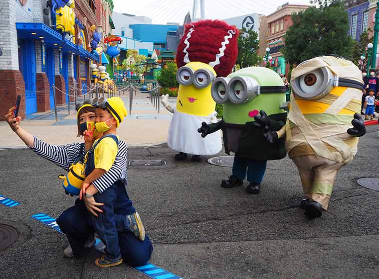USJハロウィーン2020 ミニオン・モンスターズ・グリーティング
