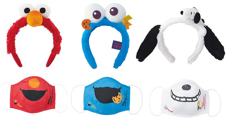 USJ キャラクターマスク・カチューシャ