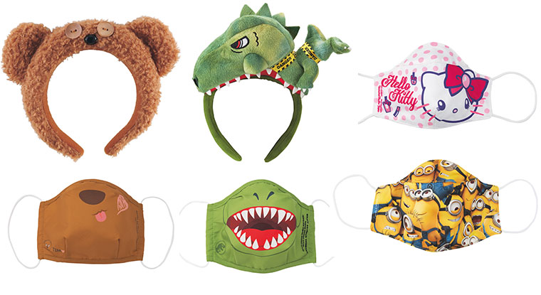 USJ キャラクターマスク・カチューシャ