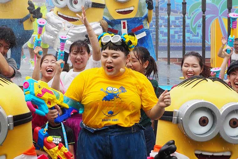 「エクストラ・クール・サマー」ビショ濡れ