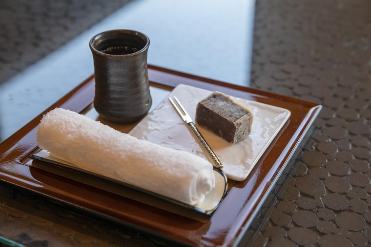 富岳群青　ウェルカムスイーツ