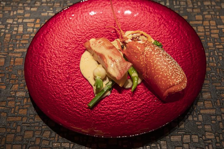 富岳群青　フレンチ懐石のディナー