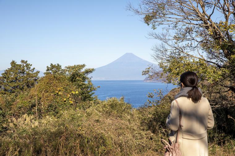 富岳群青　周辺を散歩