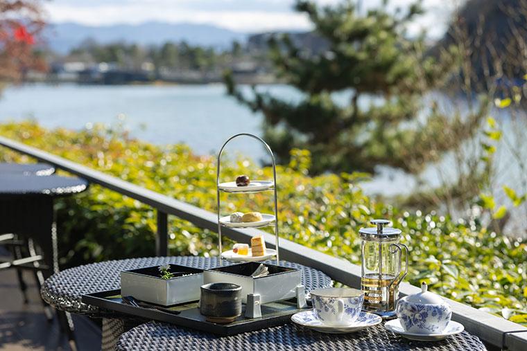 翠嵐ラグジュアリーコレクションホテル京都 アフタヌーンティー