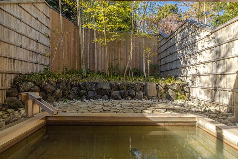 翠嵐ラグジュアリーコレクションホテル京都 温泉