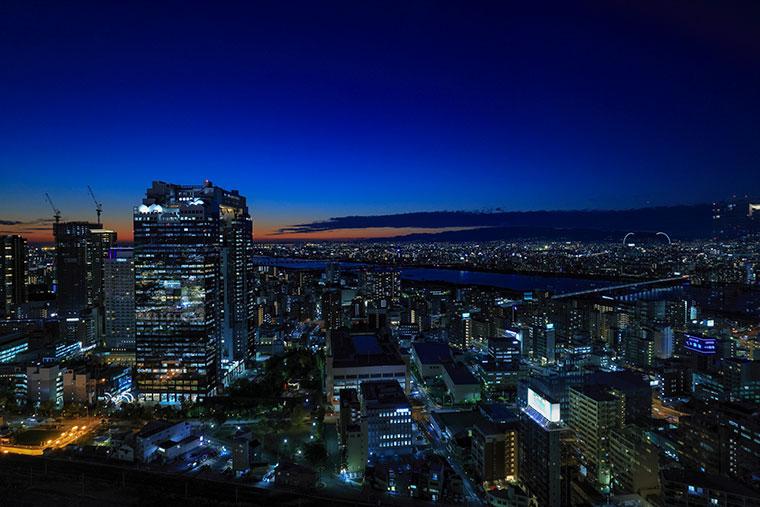 インターコンチネンタルホテル大阪 夜景
