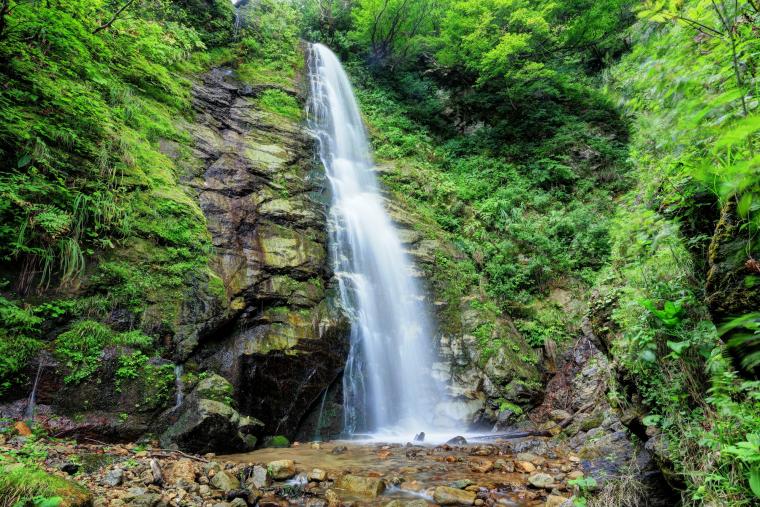 滝沢公園　不動滝