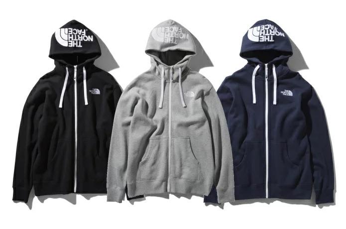 ノースフェイス リアビューフルジップフーディ